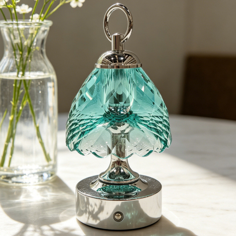 European light luxury crystal  - đánh giá và giá Desk Lamp
