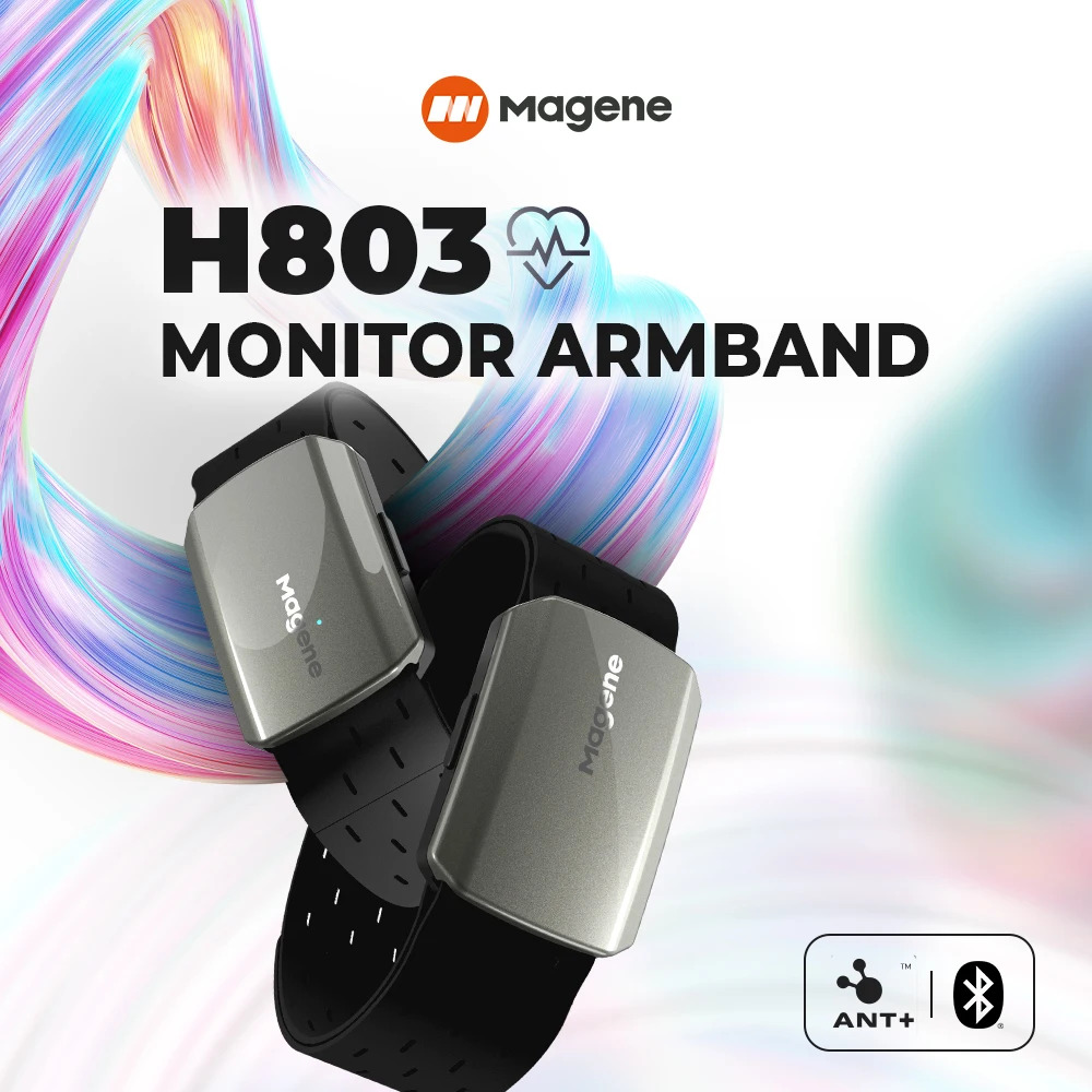 Magene H803 Heart Rate Armband - đánh giá và giá Monitor Stand