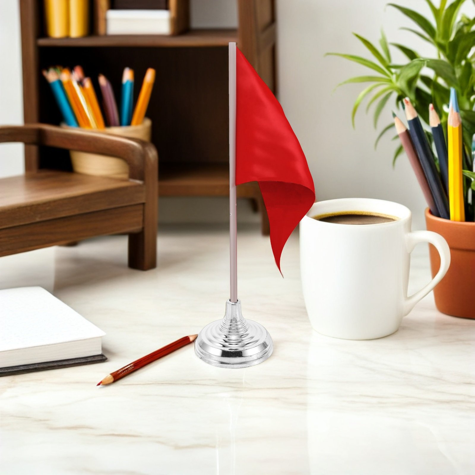 12Pcs Silver Mini Desk Flag St - đánh giá và giá Office Furniture Brands