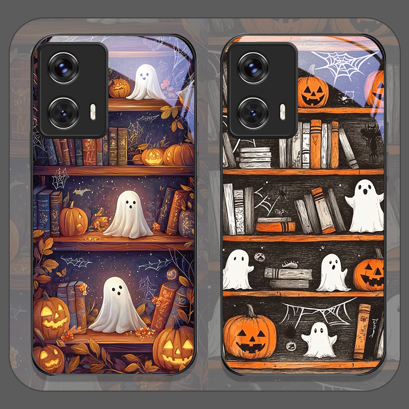 Halloween Pumpkin Ghost Booksh - đánh giá và giá Bookshelf
