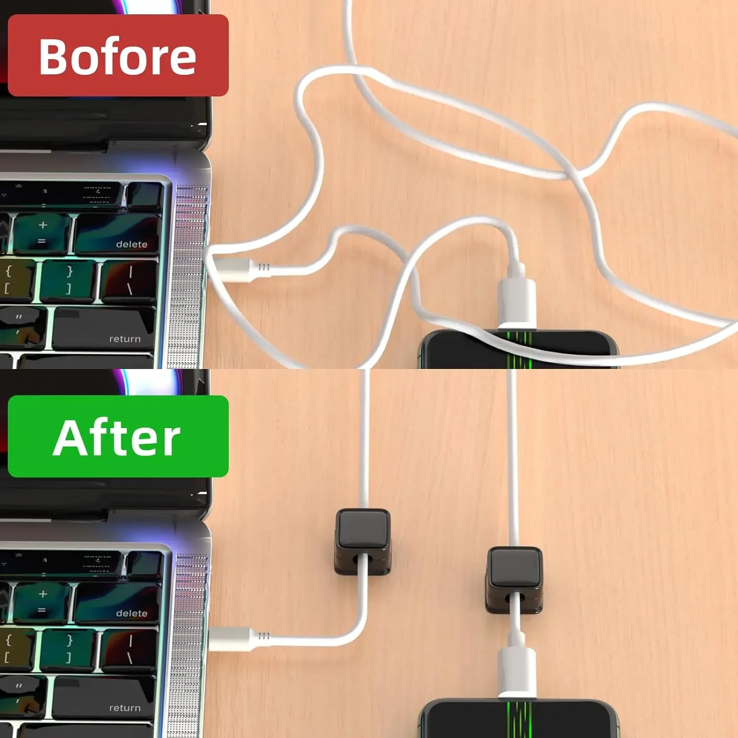 Mini Cable Organizer Holder Ma - đánh giá và giá Desk Organizer