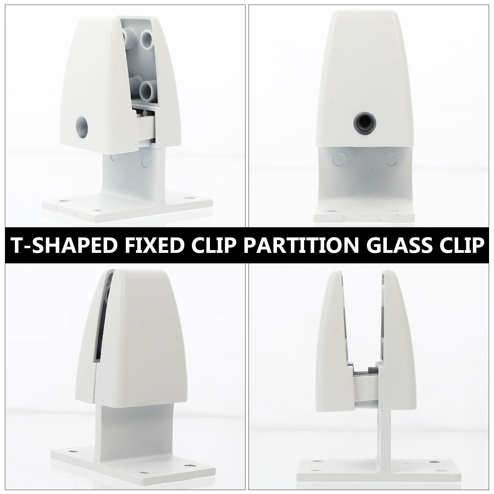 2Pcs Desk Divider Clamps Glass - đánh giá và giá Partition Screen Divider