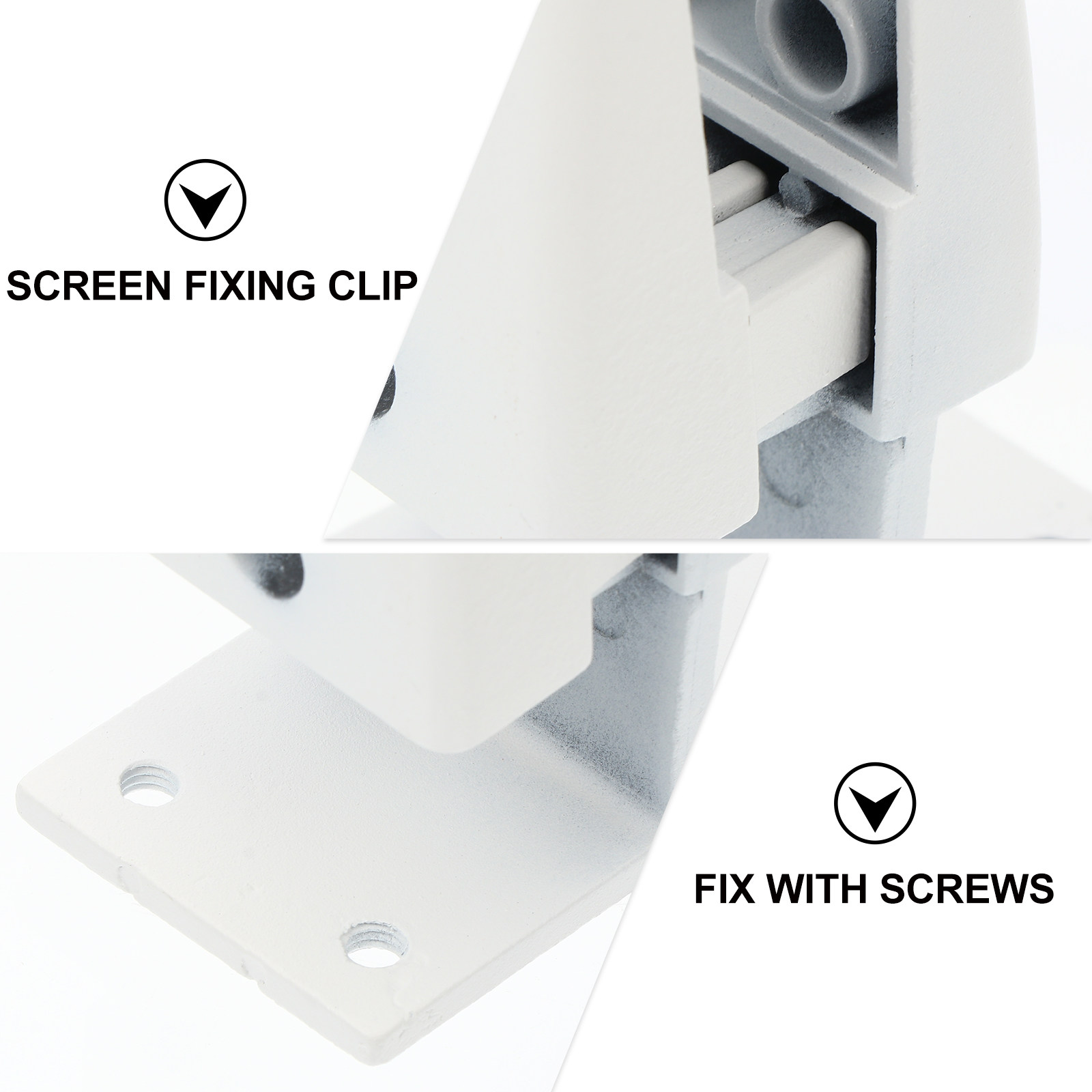 2Pcs Desk Divider Clamps Glass - đánh giá và giá Partition Screen Divider