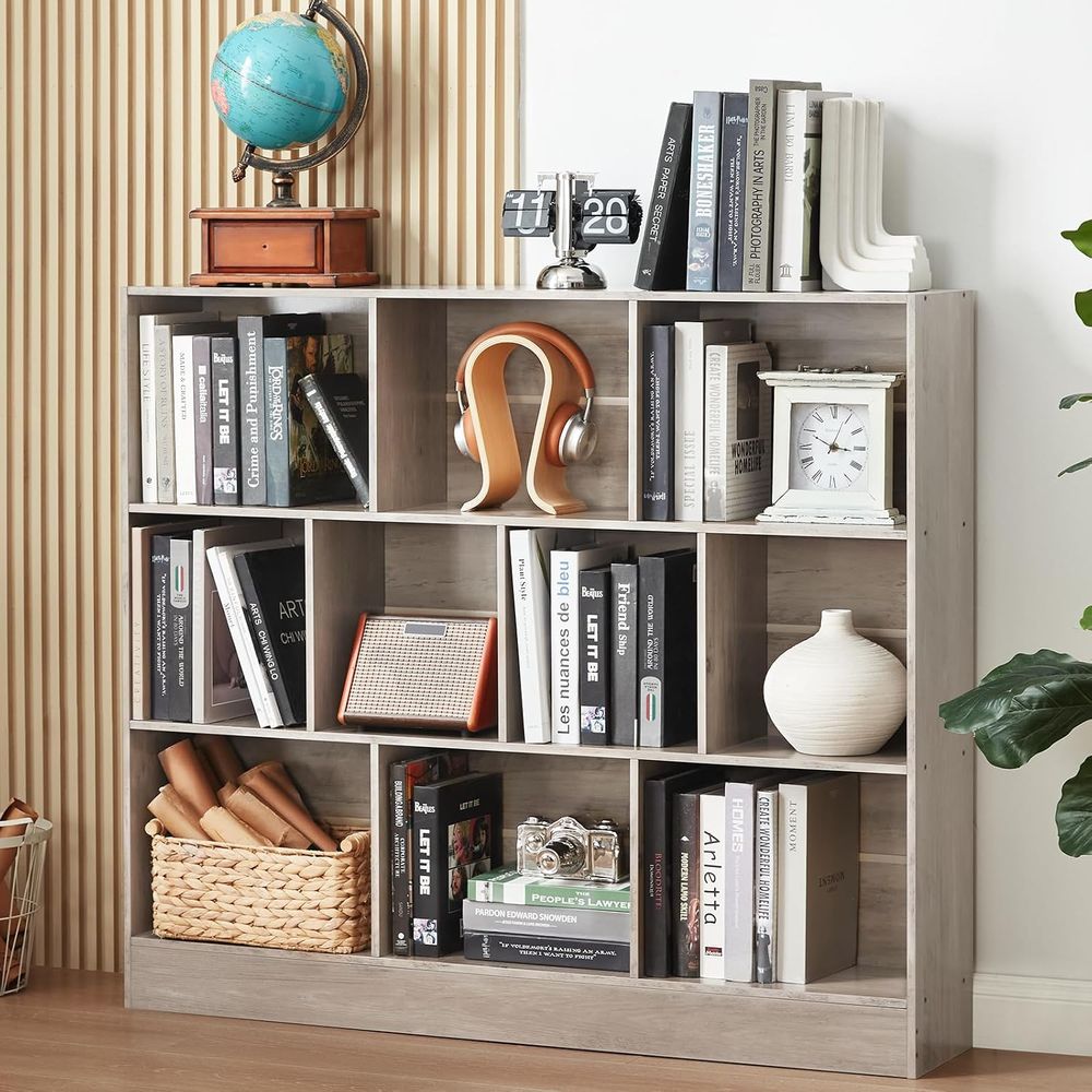 LEYAOYAO 10 Cube Bookshel with - đánh giá và giá Bookshelf
