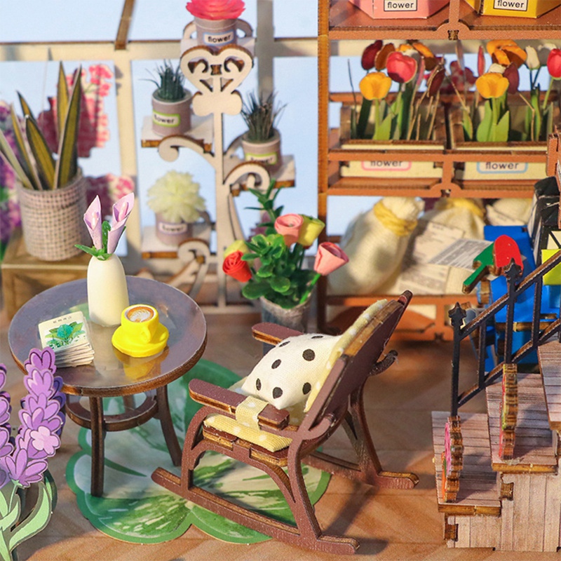 Book Nook Kit DIY Miniature Ho - đánh giá và giá Bookshelf