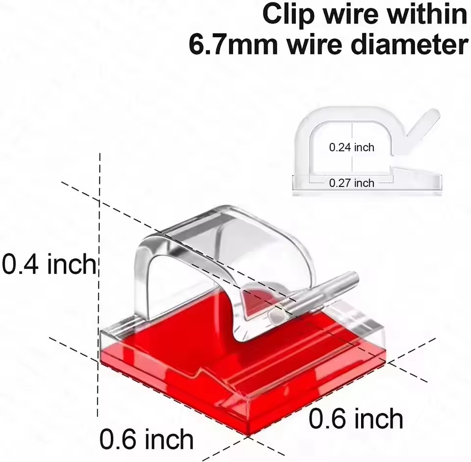 10/20/50PCS Cable Organizer Cl - đánh giá và giá Desk Organizer