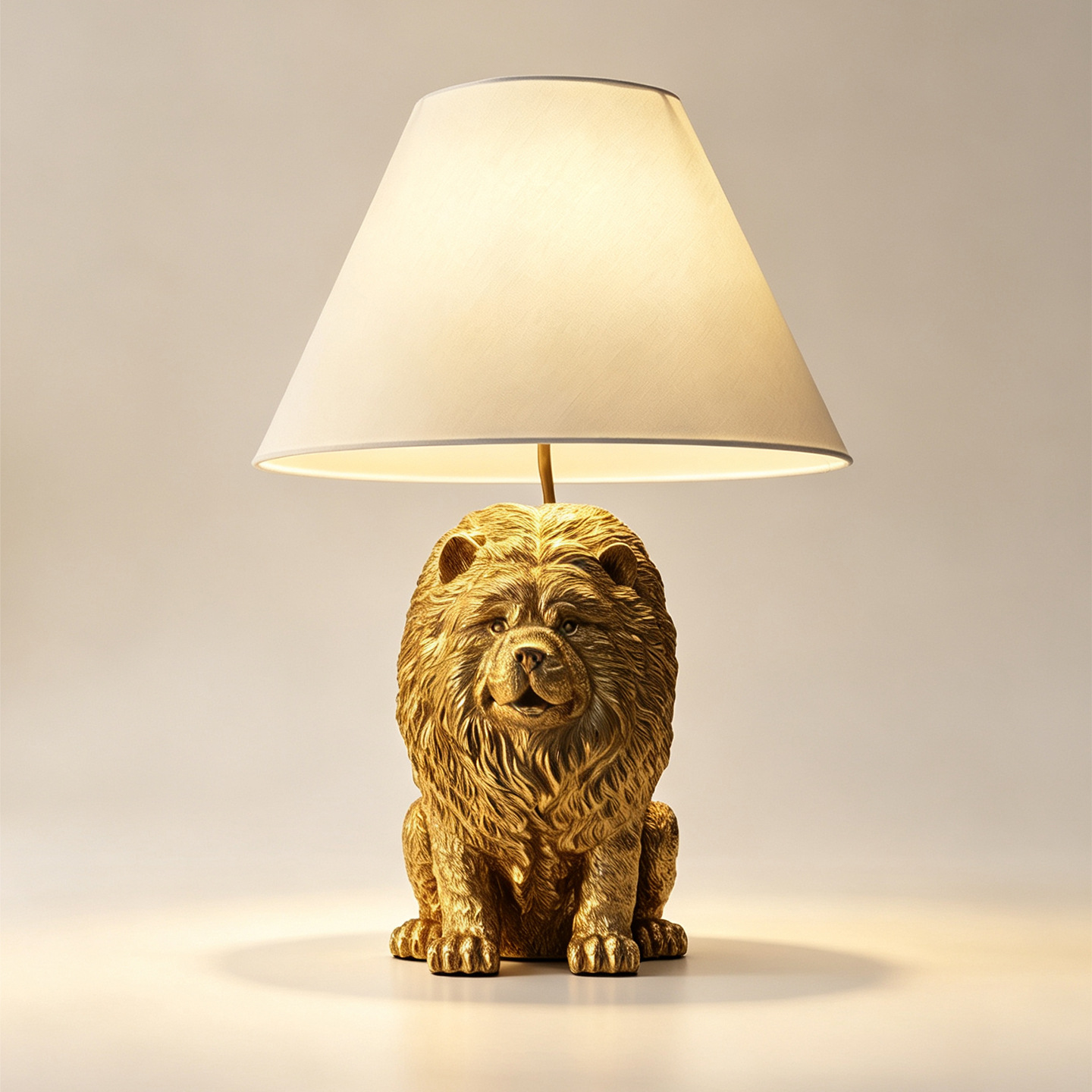 Creative Chow Chow Animal Resi - đánh giá và giá Desk Lamp