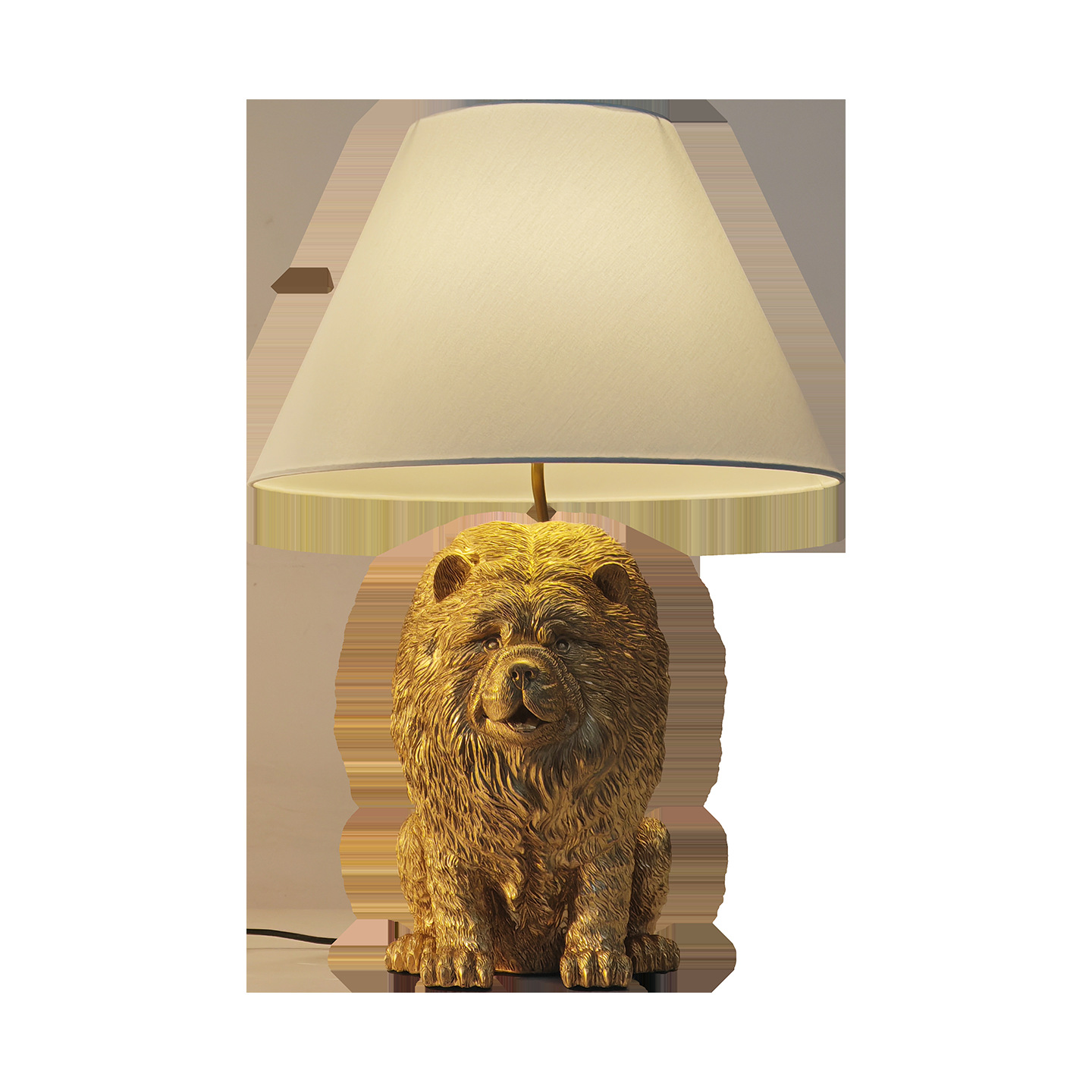 Creative Chow Chow Animal Resi - đánh giá và giá Desk Lamp