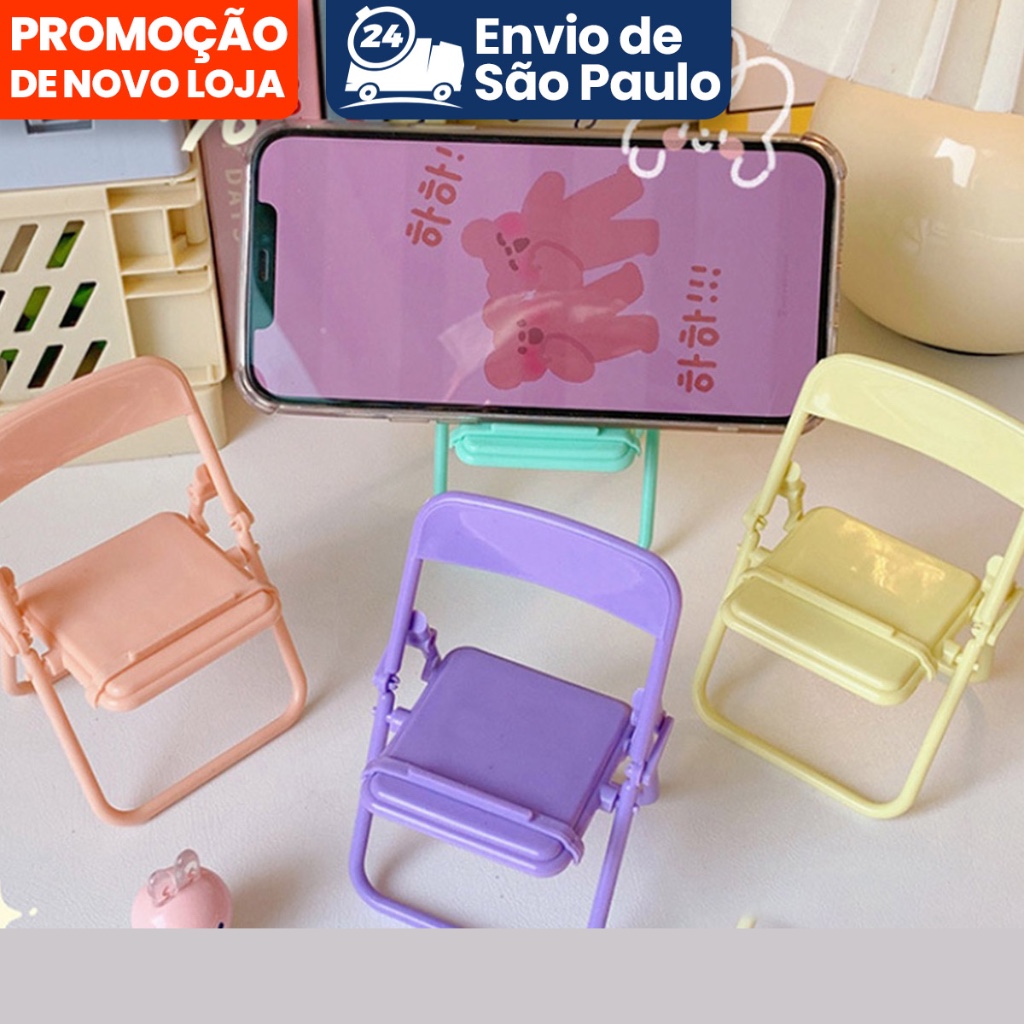 Cute Chair Phone Holder Stand  - đánh giá và giá Desk Organizer