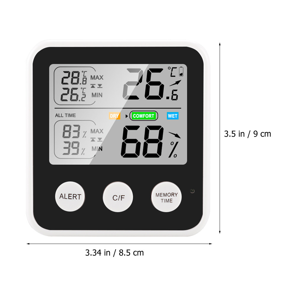 Digital Household Hygrometer T - đánh giá và giá Monitor Stand