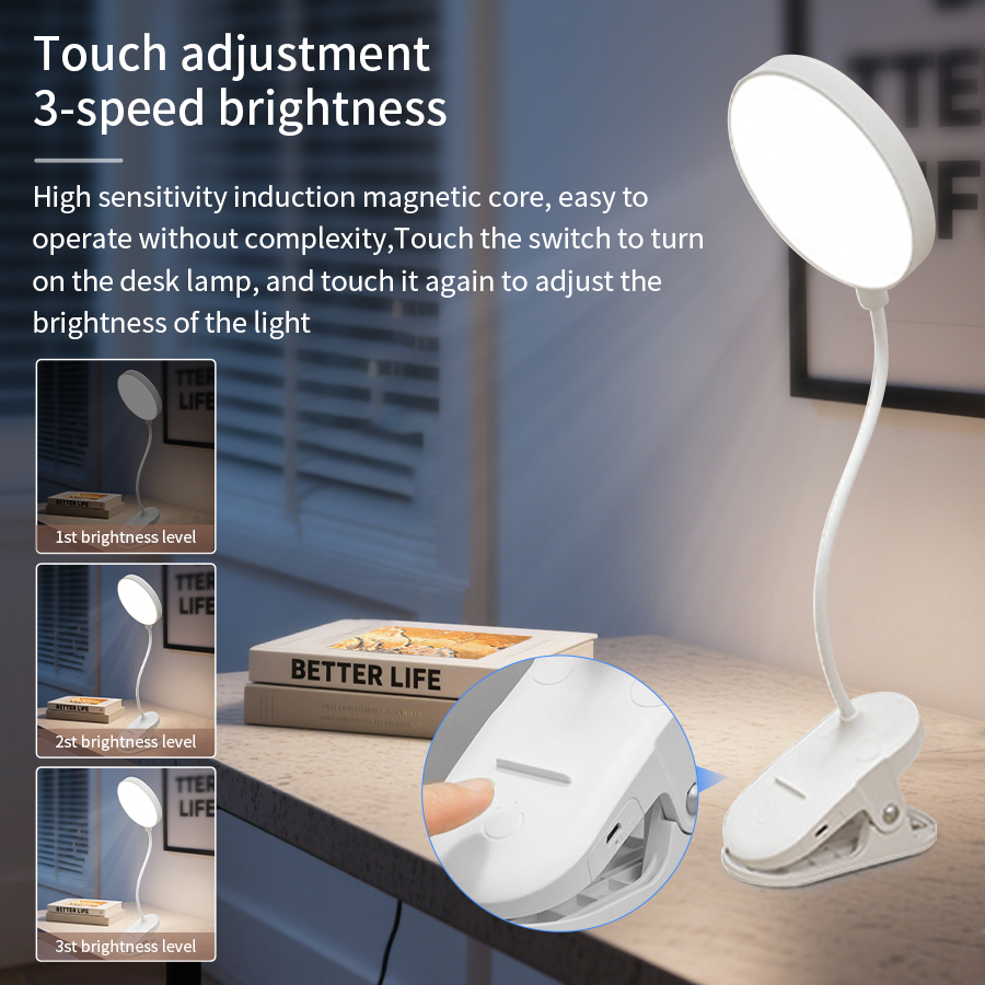 LED Clip Desk Lamp 360° Flexib - đánh giá và giá Desk Lamp