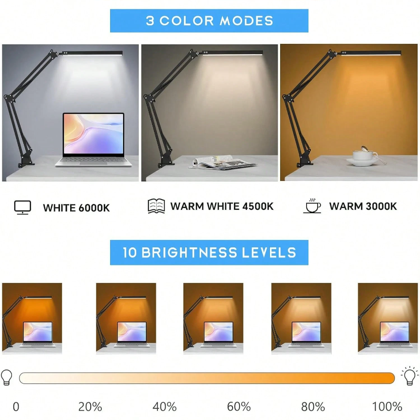 LED Desk Lamp For Home,Reading - đánh giá và giá Desk Lamp