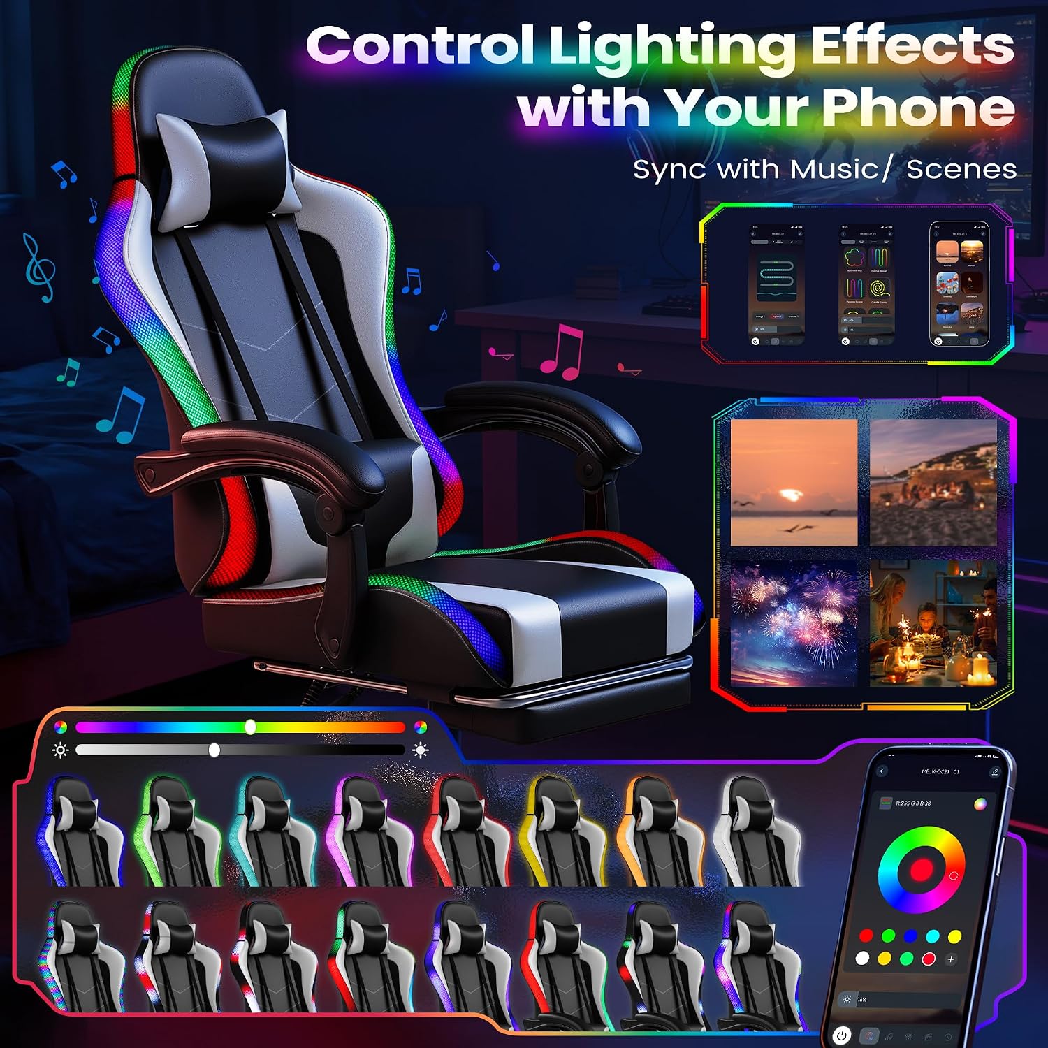 Homall Gaming Chair, Ergonomic - đánh giá và giá Office Chair