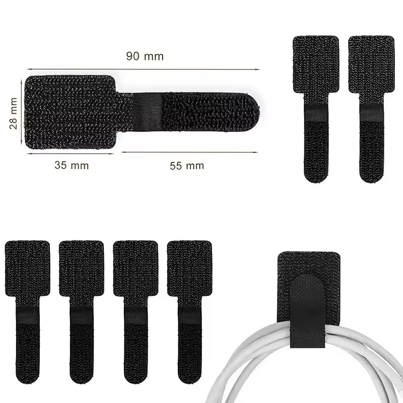 New Reusable Cable Ties Ties S - đánh giá và giá Desk Organizer