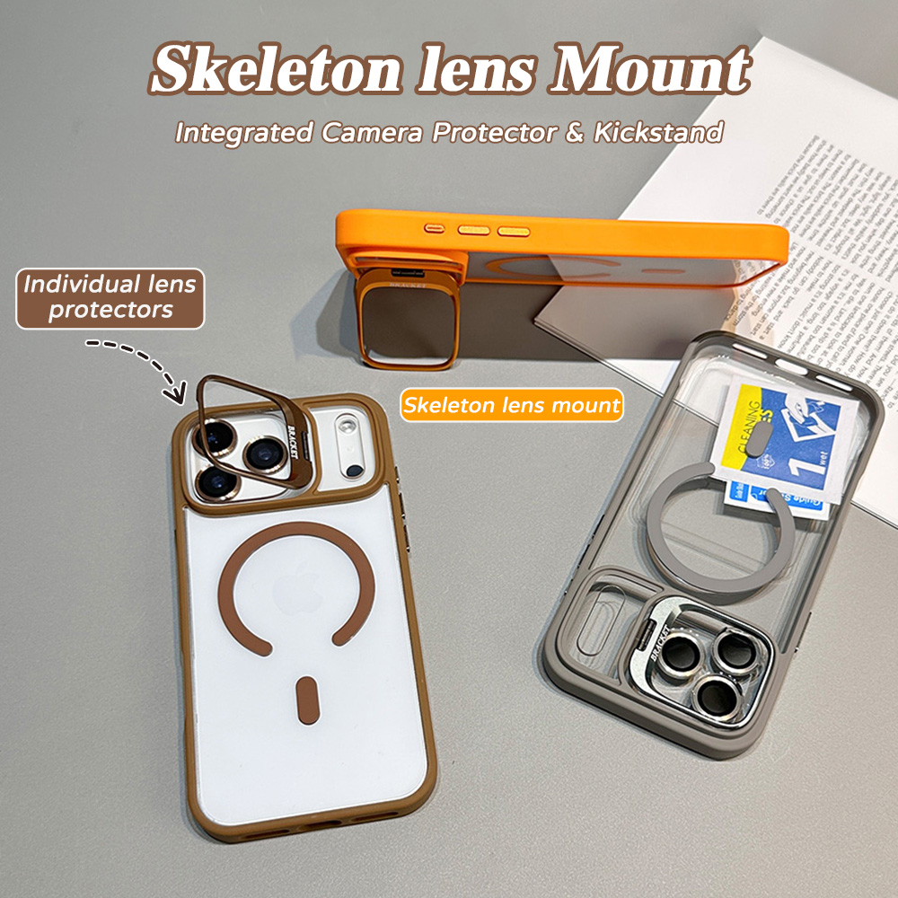 Lens Kickstand Magnetic Phone  - đánh giá và giá Standing Desk